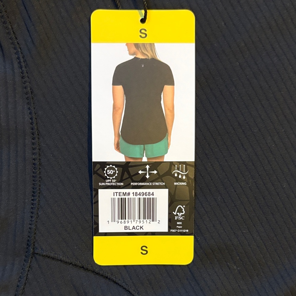 NWT Spyder Women's Black Athletic Top - Picture 4 of 5